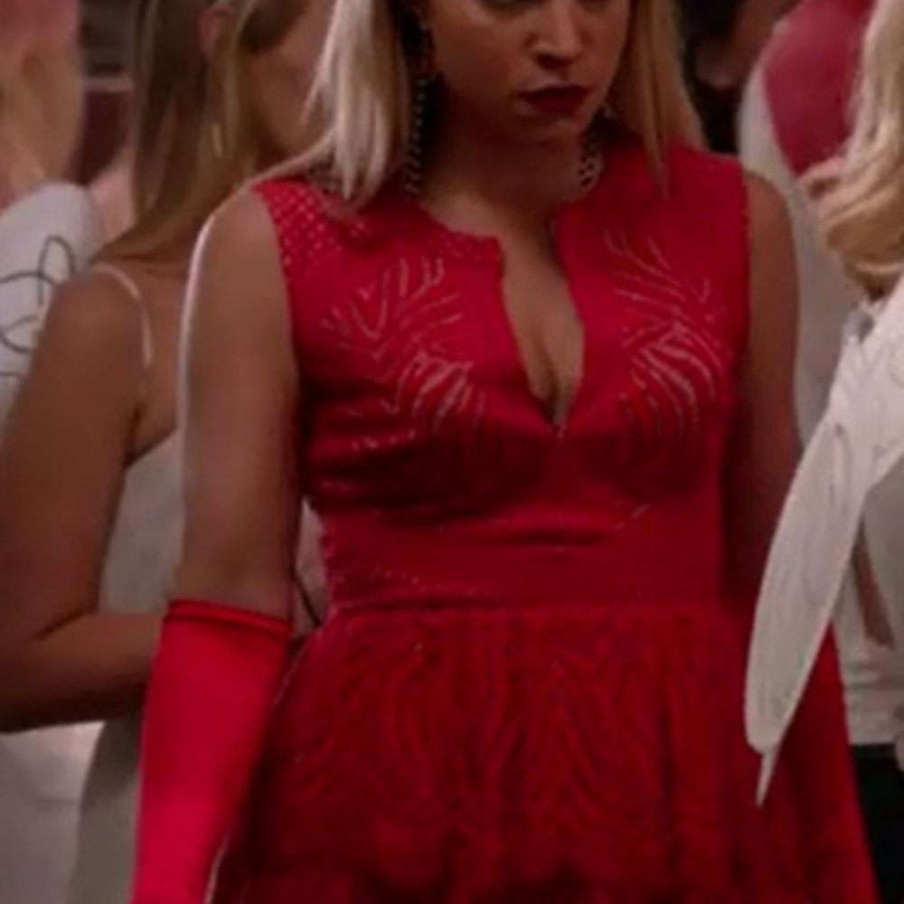 NWT BCBGMAXAZARIA Lipstic Red Famous Dress!!!!! 8 - Picture 3 of 3